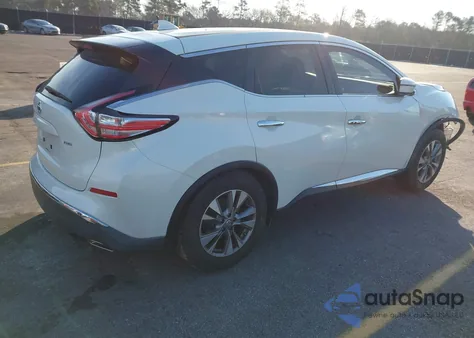 2017 Nissan Murano S из США, поврежденный, VIN 5N1AZ2MH6HN200235